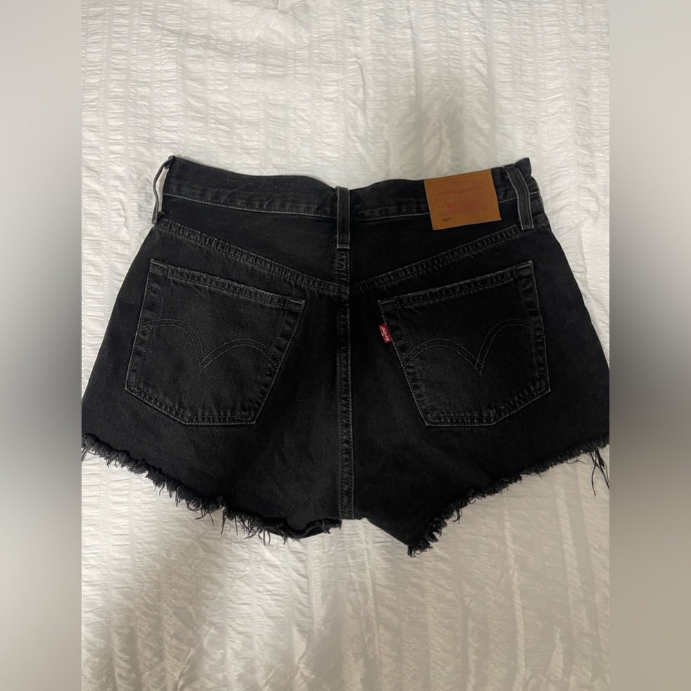 Levi’s Black Denim Shorts